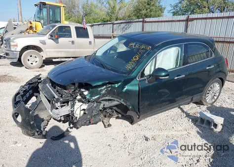 2016 Fiat 500X Lounge from USA, damaged, VIN ZFBCFYDT1GP359800